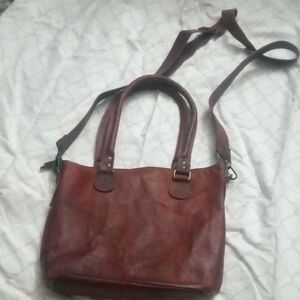 Classic Women’s Crossbody Tote Bag in Brown